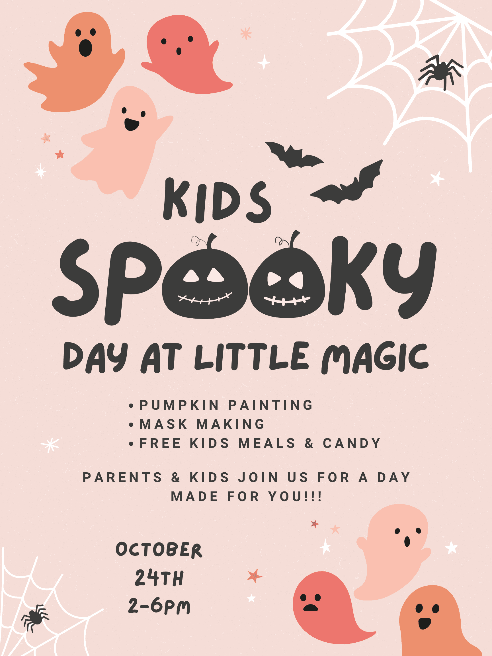 Kids Spooky Day at Little Magic