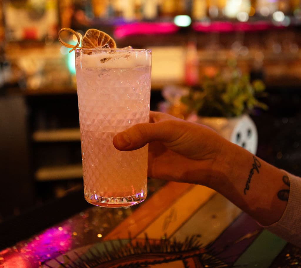 The bar at Little Magic JC