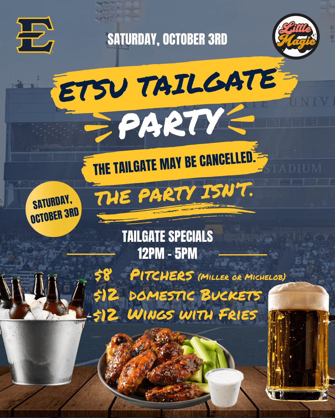 ETSU Tailgate Party