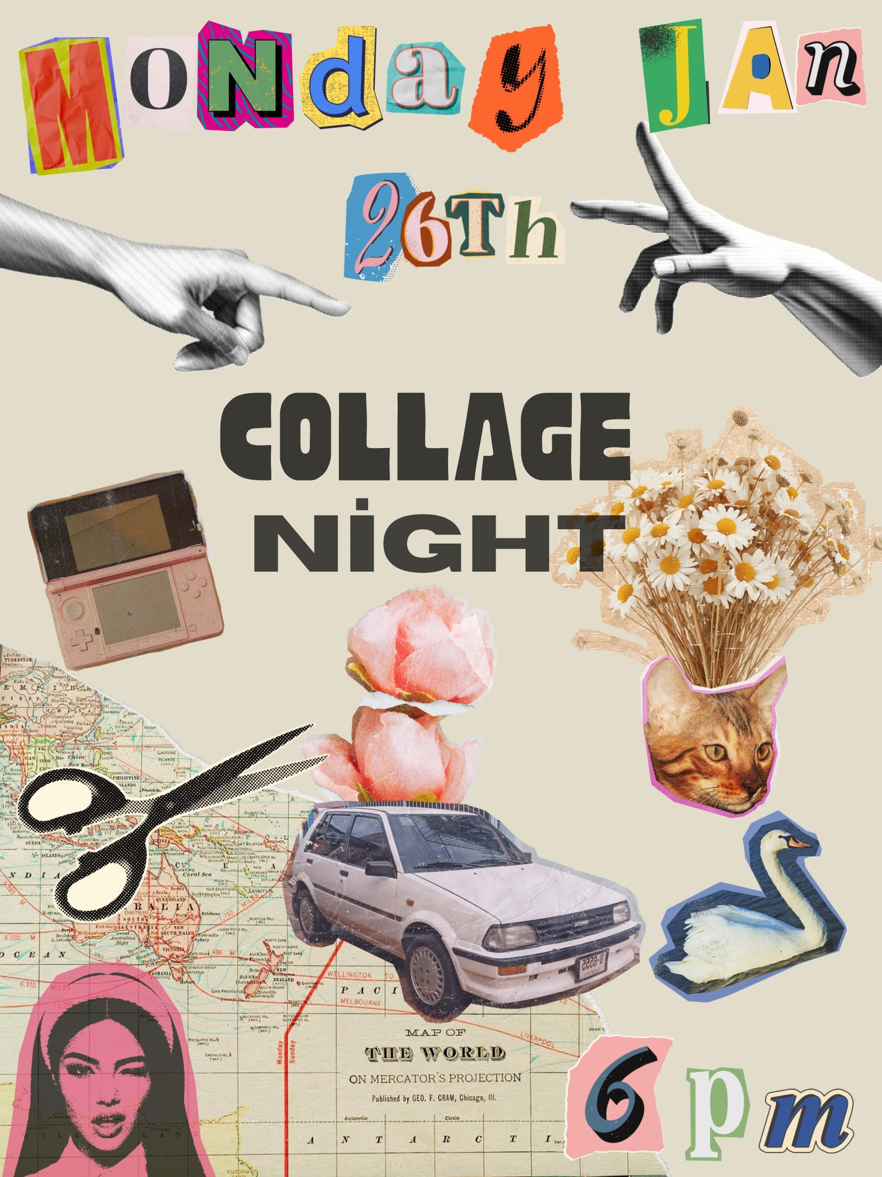 Collage Night January 26th